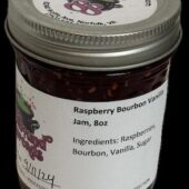 Raspberry Bourbon Vanilla Jam