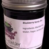 Blackberry Syrup