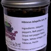 Hibiscus Jalapeño Jam