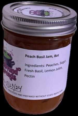 Peach Basil Jam