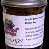 Maple Bacon Bourbon Relish