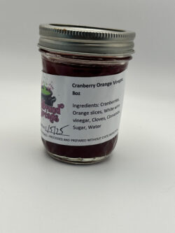 Cranberry Orange Vinegar