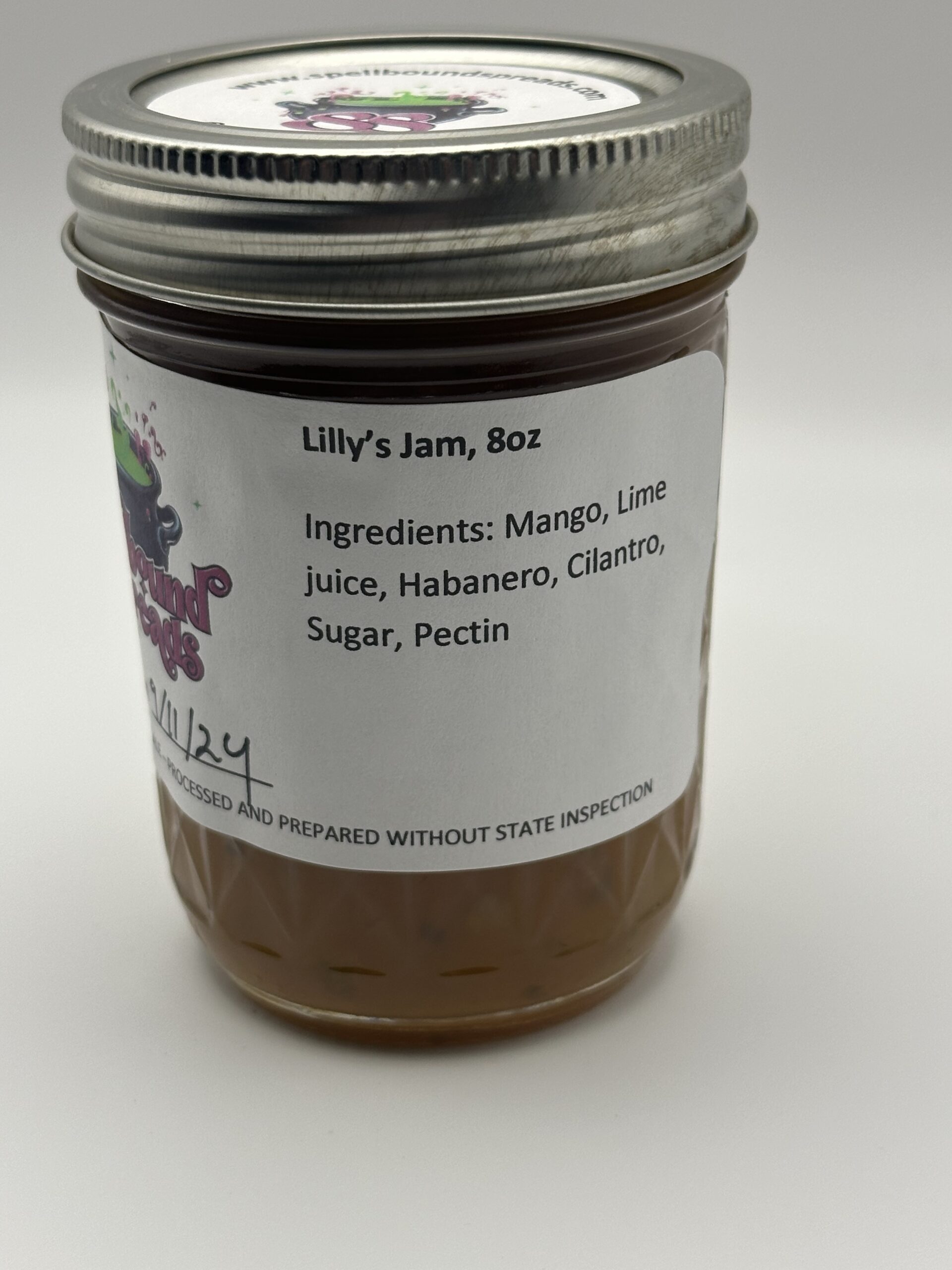 Mango Lime Habanero Cilantro Jam (Lilly's Jam)