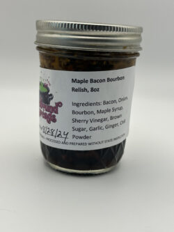 Maple Bacon Bourbon Relish