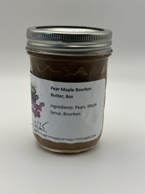 Pear Maple Bourbon Butter