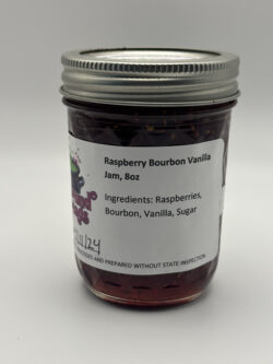 Raspberry Bourbon Vanilla Jam