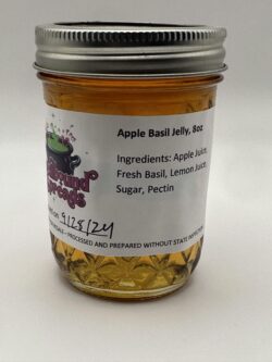 Apple Basil Jelly