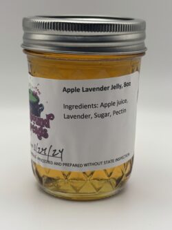Apple Lavender Jelly