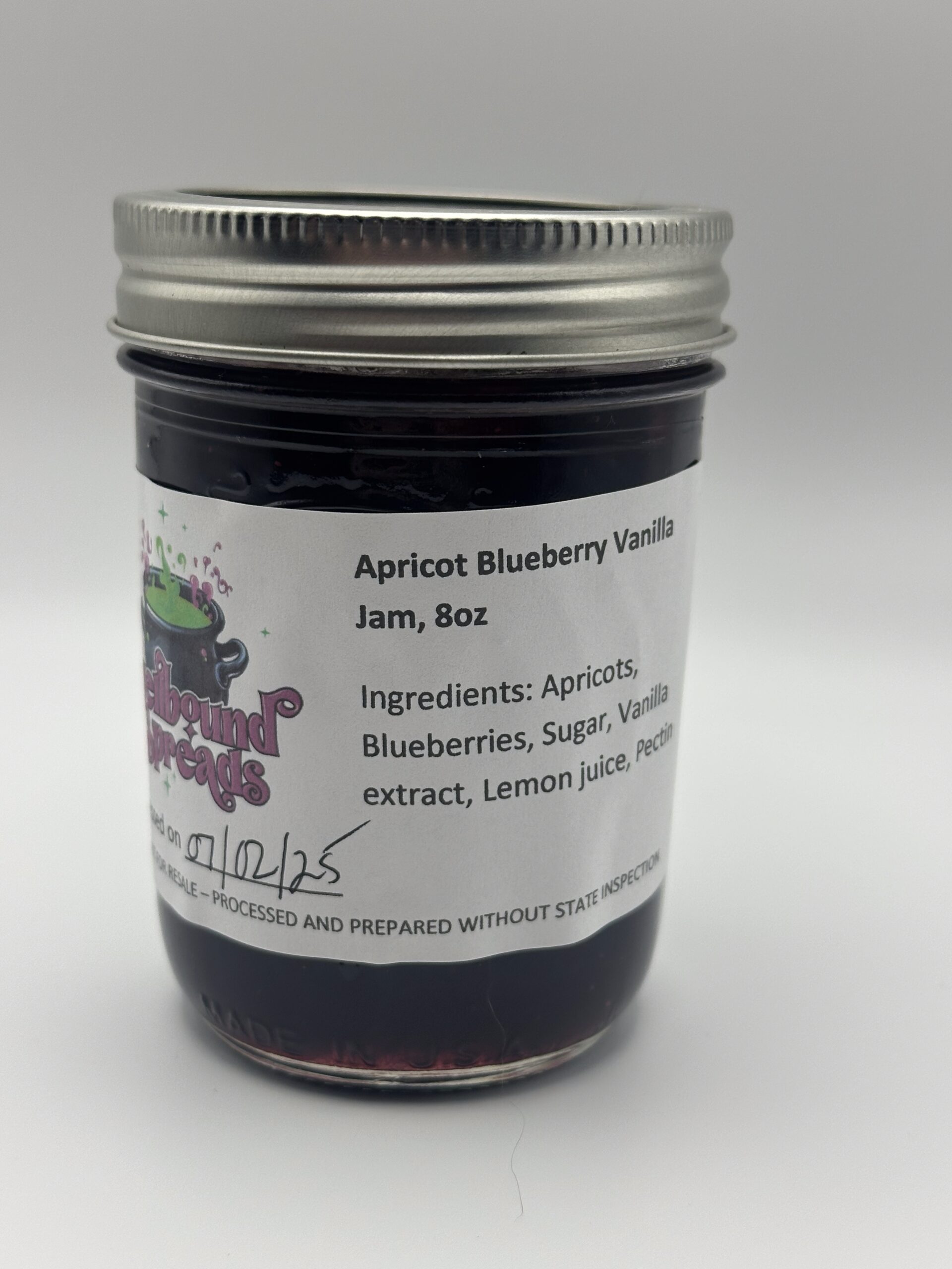 Apricot Blueberry Vanilla Jam
