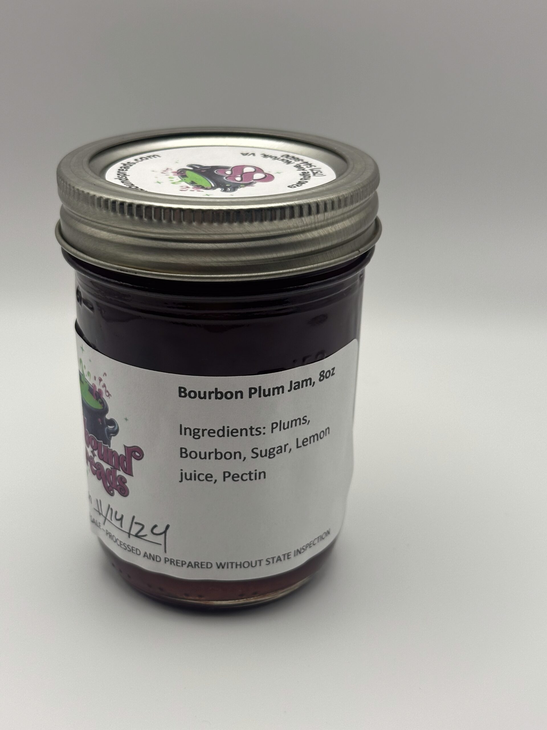 Bourbon Plum Jam