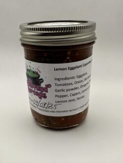 Lemon Eggplant Caponata
