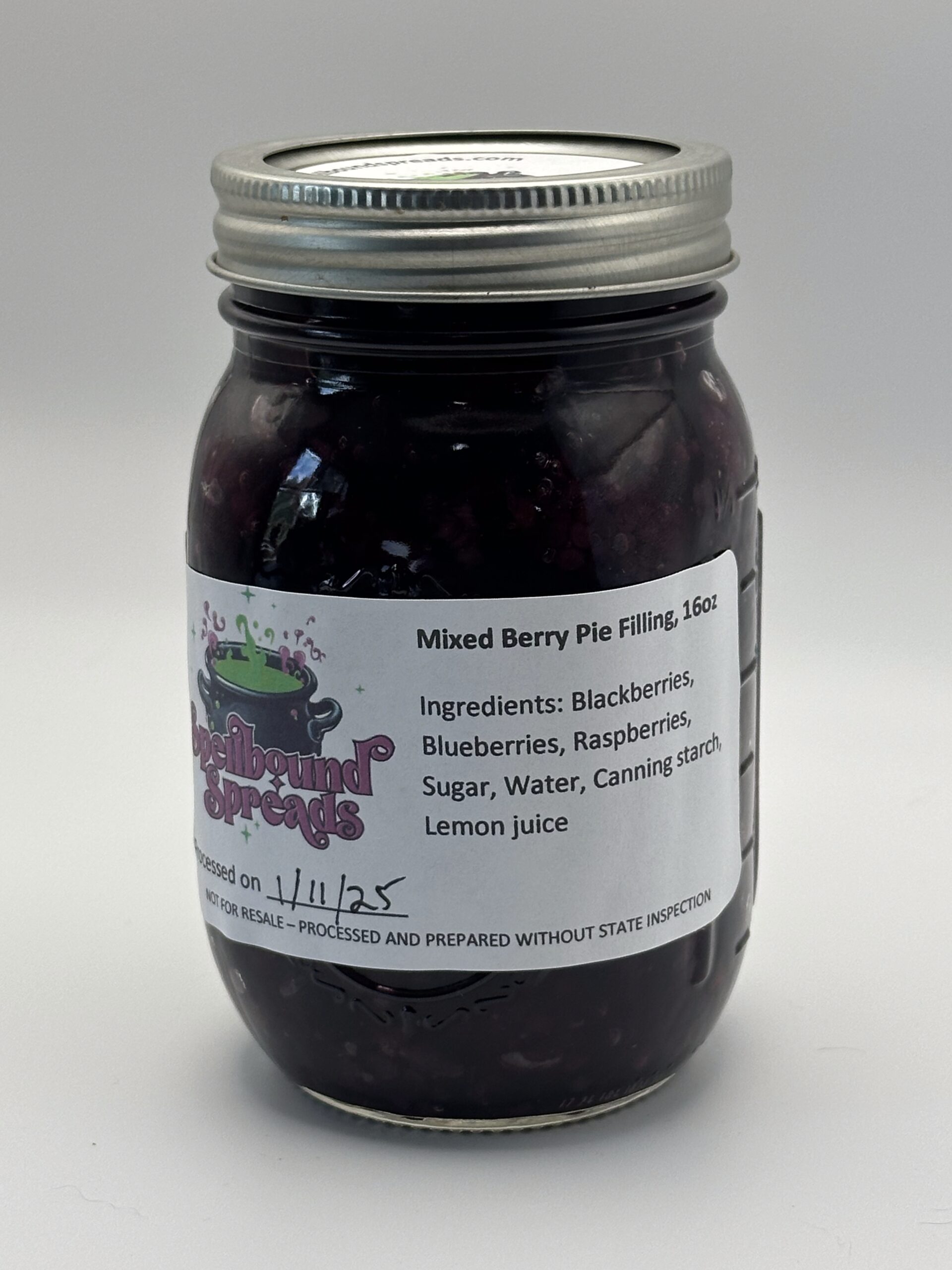 Mixed Berry Pie Filling