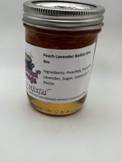 Peach Lavender Bellini Jam