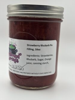 Strawberry Rhubarb Pie Filling