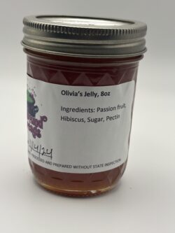 Olivia's Jelly (Passion fruit Hibiscus Jelly)